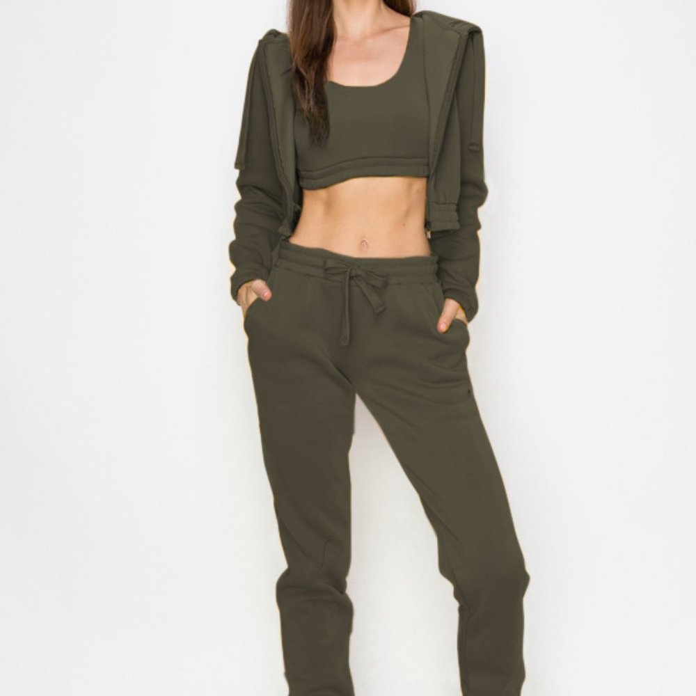 3 Pc Fleece Set
